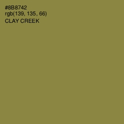 #8B8742 - Clay Creek Color Image